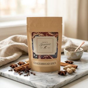 Spice Sparrow Gingerbread Spice in a 50g Retail Pouch