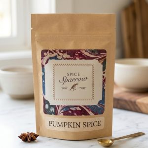 Spice Sparrow Pumpkin Spice in a 50g Retail Pouch